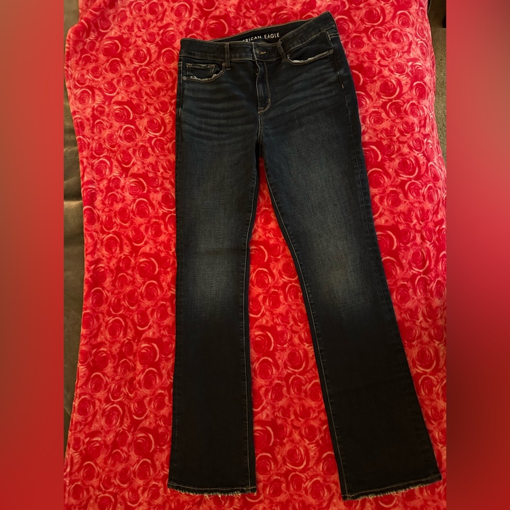American Eagle Next Level High-Waisted Skinny Kick Jean
